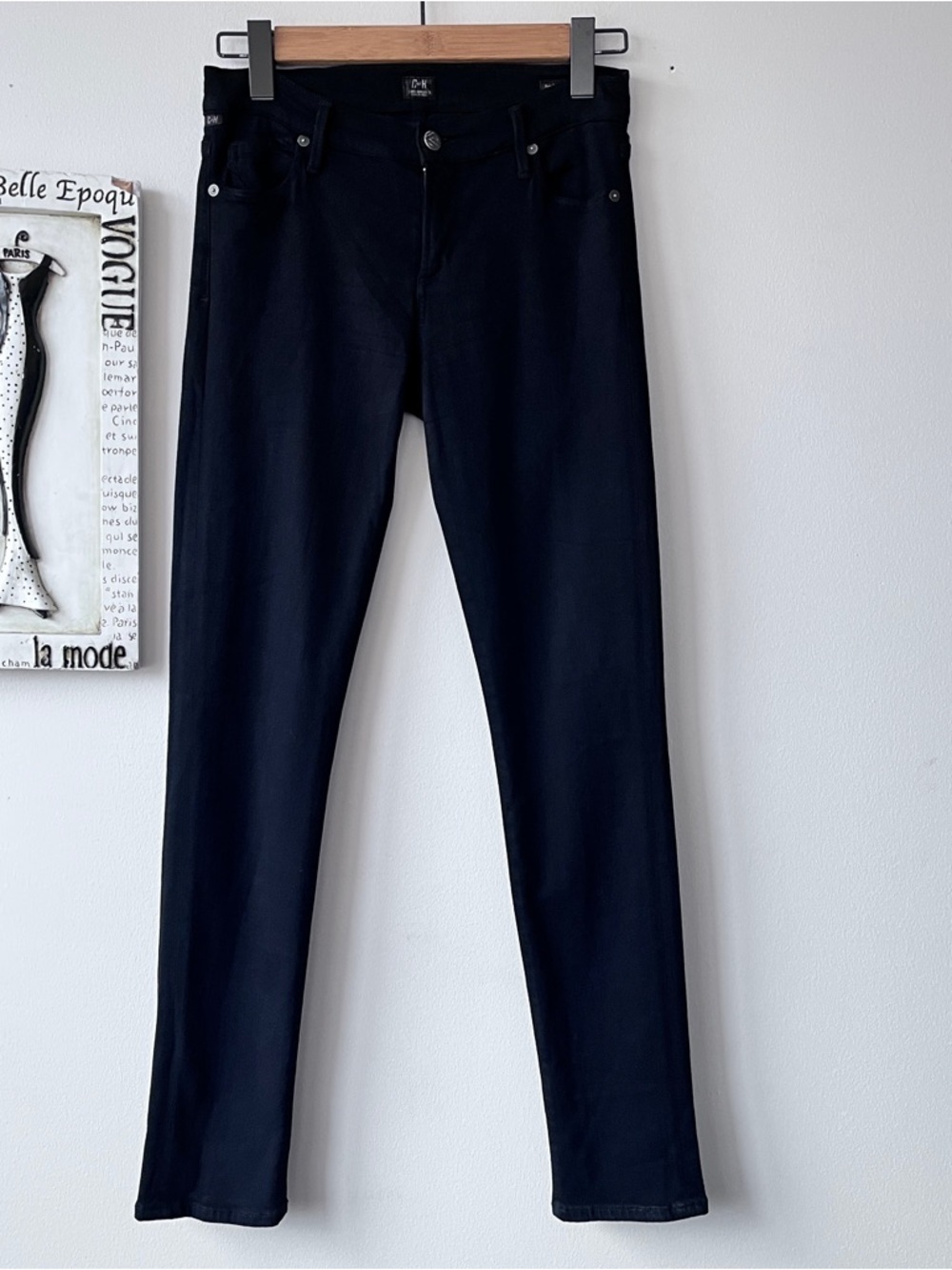 Y2K Citizens Of Humanity Avedon Slick  Women's Skinny Leg Jegging Black Size 29